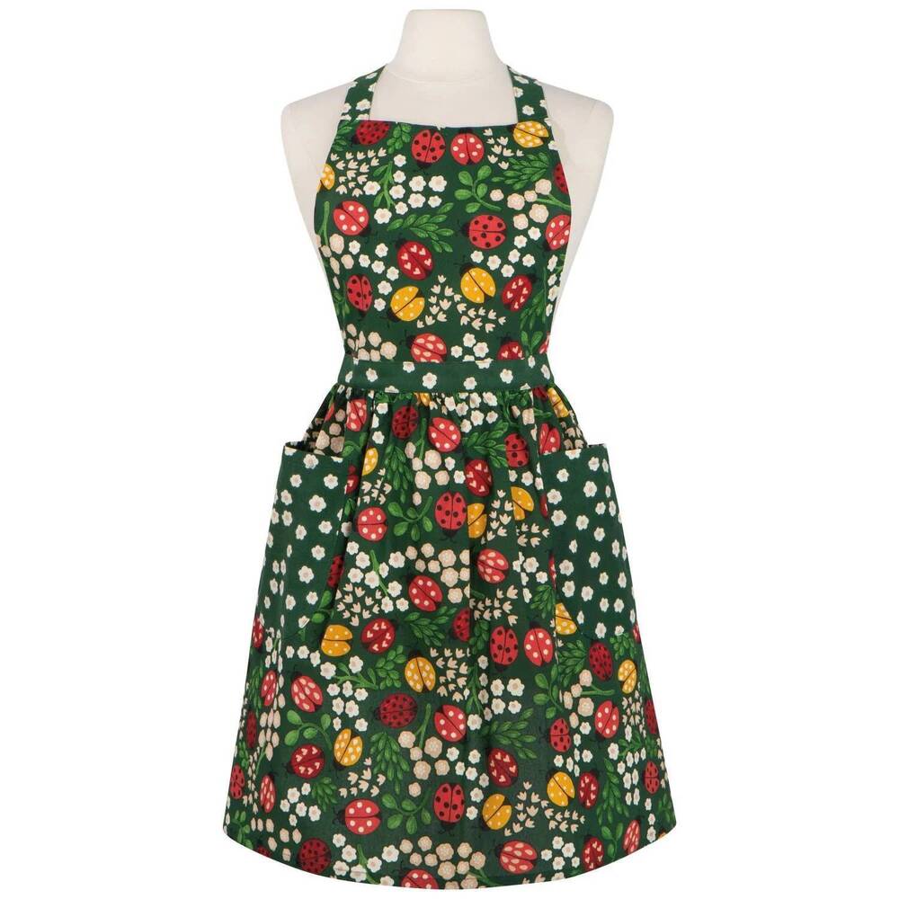 NEW DANICA JUBILEE maisie apron in ladybugs